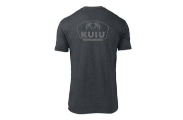 Image of Kuiu KUIU Shield Back Logo T-Shirt in Charcoal Size 3XL, Charcoal, 3XL, Cotton, Adult, Male, 8197783650462