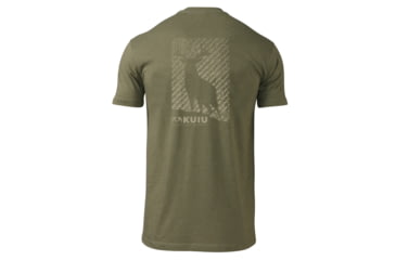 Image of Kuiu KUIU Whitetail T-Shirt in Military Green Size 3XL, Military Green, 3XL, Cotton, Adult, Male, 8228985700510