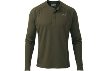 Image of Kuiu PRO Merino 200 Henley Shirt - Mens, Loden, XXL, 22005-LD-XXL