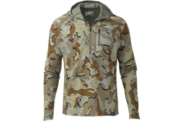 Image of Kuiu Pro Merino 200 Zip-T Hoodie - Mens, Valo, M, 22004-VL-M