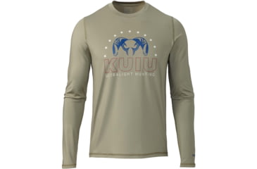 Image of Kuiu Ram Star AP Tech Long Sleeves T-Shirt - Mens, Bone, 3XL, 98128-BN-3XL