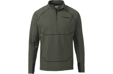 Image of Kuiu StrongFleece Hybrid 210 Zip Hunting Shirt - Mens, Ash, 3XL, 40028-AS-3XL