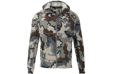Image of Kuiu StrongFleece Hybrid 280 Full Zip Hoodie - Mens, Vias, 3XL, 40034-VC-3XL