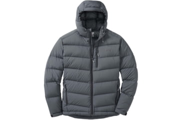 Image of Kuiu Super Down PRO Hooded Hunting Jacket - Mens, Gunmetal, M, 50018-GM-M