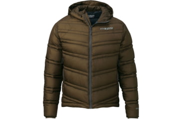 Image of Kuiu Super Down ULTRA Hooded Hunting Jacket - Mens, Bourbon, Small, 50019-BU-S