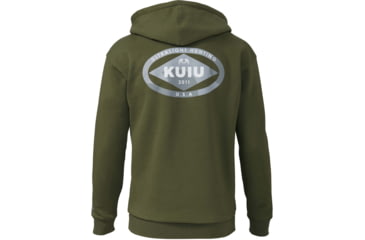 Image of Kuiu Vias Storm Diamond Outline Hoodies - Mens, Army, 3XL, 14191-AY-3XL