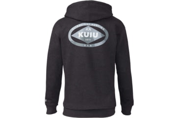 Image of Kuiu Vias Storm Diamond Outline Hoodies - Mens, Charcoal, 3XL, 14191-CH-3XL
