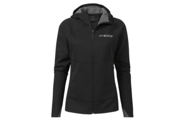Image of KUIU Womens Peloton 240 Full Zip Hunting Hoodie in Black Size XL 292F0649, Black, XL, Adult, Female, 7670894428318