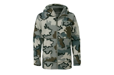 Image of Kuiu Youth Peloton 240 Full Zip Hoodies, Vias, YS, 20036-VC-YS