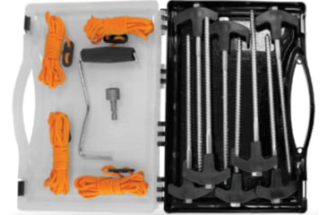 Image of Kuma Outdoor Gear Deluxe Tent Peg Kit in Bin, 901-KM-DPK-OB