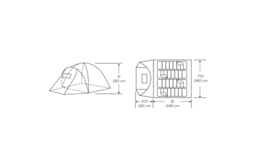 Image of Kuma Outdoor Gear Tekarra 4 Tent