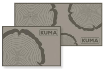 Image of Kuma Outdoor Gear Wood Chip Outdoor Mat, 9ft x 12ft, Khaki/Brown , NEW AVAILABLE SS26, 909-KM-WC-KB-12