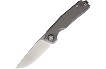 Image of Kunwu Knives Chad Orange Peel Titanium PM60