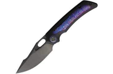 Image of Kunwu Knives Jericho Framelock Timascus, KUNK713T4