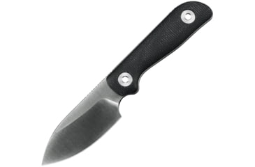 Image of Kunwu Knives Stiffy P Fixed Blade Black, KUNF705BK2