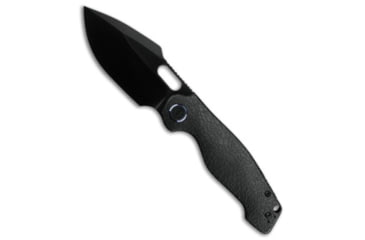 Kunwu Knives Gringo Frame Lock Knife Black Honeydew Ti 3.7 DLC S390 ...