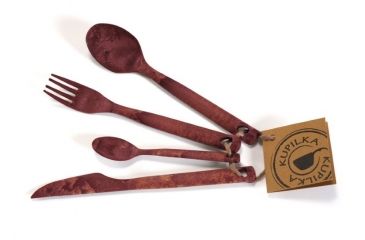 Image of Kupilka Cutlery Set-Cranberry