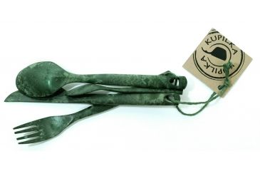Image of Cutlery Set-Green