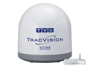 Image of KVH TracVision TV6 w/IP-TV Hub, Quad Mex/Eur, New Condition KVH-01-0369-02