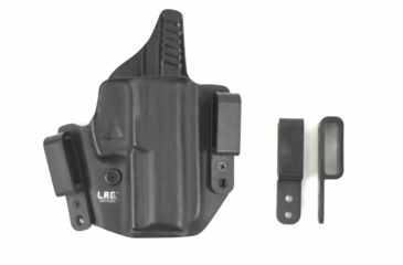 Image of L.A.G. Tactical The Defender - IWB/OWB Combo Holster RH for Sig P365, Black, Right Hand 811256027051