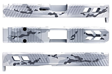 Image of L2D Combat Catalyst Slide RMR Ready, Fits Glock 19 Gen 4, Alpine Multicam Cerakote, LD-S-C-194-ALM