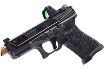 Image of L2D Combat Glock 19 Gen3 Reaction Series Magwell, Black, LD-P-MW-193-BLK