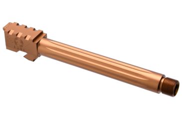 Image of L2D Combat Glock 34 Precision Match Fluted/Threaded Barrel, Bronze, LD-BBL-PM-34-FT-BRZ