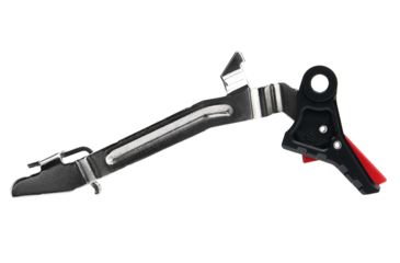 Image of L2D Combat Glock 9mm/.40S&amp;W/.357 SIG Drop-In Trigger, Except G43, Black/Red, LD-P-CTS-G3/G4-BR