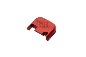 Image of L2D Combat Glock Slide Cover Plate, Except G42/43, Red, LD-P-CP-U-RED