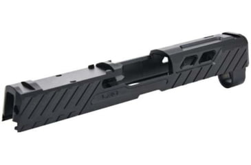 Image of L2D Combat Odyssey Stripped Slide for Sig P320 Compact/X-Carry 3.9, 9mm RMR Ready, Black, LD-S-O-P320C-BLK