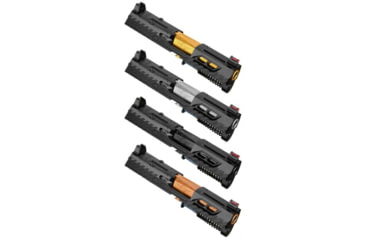 Image of L2D Combat P320 X-Compact 3.6in Slide Assembly, Black / Stainless, LD-CU-O-P320XC-F-SS