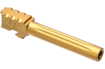 Image of L2D Combat Precision Match Fluted Barrel, Glock 17, Titanium Nitride, LD-BBL-PM-17-F-TIN