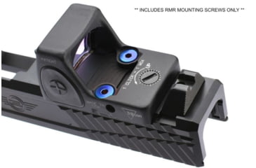 Image of L2D Combat RMR Sight Screw Set for Trijicon, PVD Blue, Blue, 6-32 Thread, LD-P-RMR-BLU