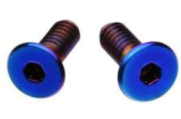 Image of L2D Combat RMR Sight Screw Set for Trijicon, PVD Blue, Blue, 6-32 Thread, LD-P-RMR-BLU
