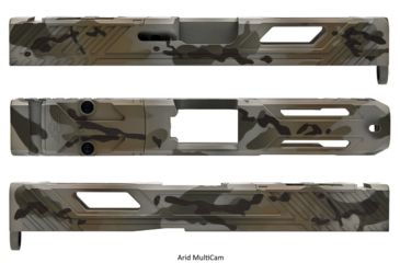 Image of L2D Combat Tyton Slide RMR Ready, Fits Glock 19 Gen 3, Arid MultiCam LD-S-T-193-AM