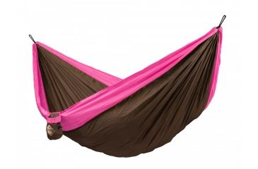 Image of La Siesta Colibri Double Travel Hammock-Fuchsia