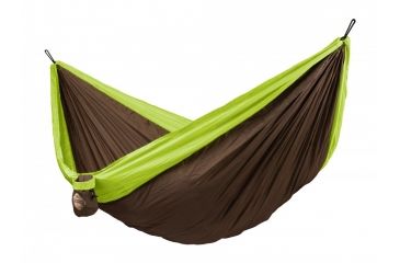 Image of La Siesta Colibri Double Travel Hammock-Green
