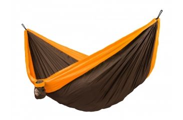 Image of La Siesta Colibri Double Travel Hammock-Orange