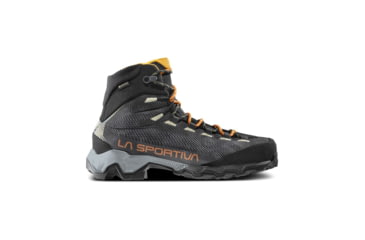Image of La Sportiva Aequilibrium Hike GTX Shoes - Men's, Carbon/Papaya, 43.5, ZFHS137-G00Y02-43.5