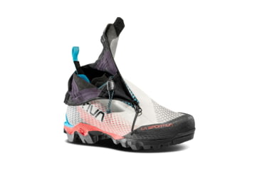 Image of La Sportiva Aequilibrium Speed GTX Mountaineering Boots - Womens, White/Hibiscus, 41.5, 31I-000402-41.5