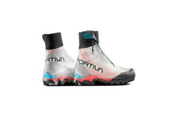 Image of La Sportiva Aequilibrium Speed GTX Mountaineering Boots - Womens, White/Hibiscus, 41.5, 31I-000402-41.5