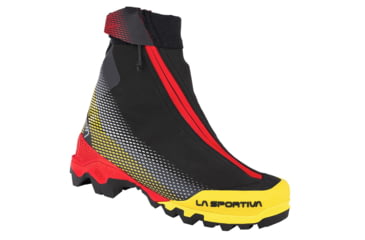 Image of La Sportiva Aequilibrium Top GTX Mountaineering Shoes - Mens, Black/Yellow, 44, Medium, 21X-999100-44