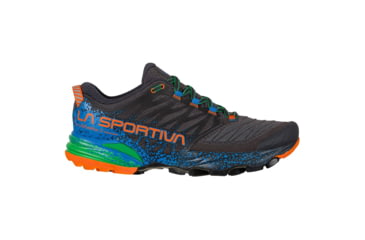 Image of La Sportiva Akasha II Road Running Shoes - Mens, Carbon/Flame, 42, 56A-900304-42