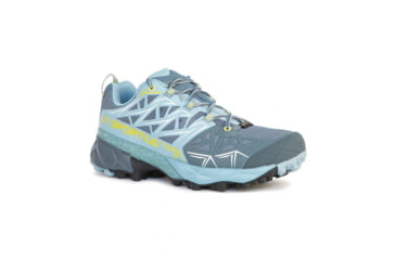 Image of La Sportiva Akyra Gtx Trail Running Shoe - Womens, Slate/Sulphur, 36, 36J-903702-36