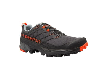 Image of La Sportiva Akyra II Hiking Shoes - Mens, Carbon/Cherry Tomato, 41.5, 44F-900322-41.5