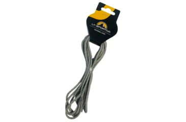 Image of La Sportiva Approach Shoe Laces, White/Mid Grey, 147, 39Q-WM-147