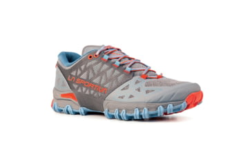 Image of La Sportiva Bushido II Running Shoes - Womens, Moon/Paprika, 40.5, 36T-913318-40.5