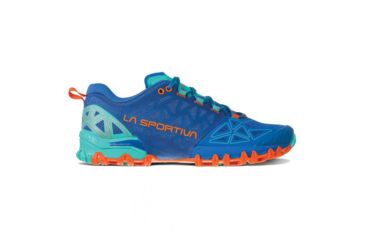 Image of La Sportiva Bushido II Trailrunning Shoes - Womens, Marine Blue/Aqua, 38, 36T-612615-38
