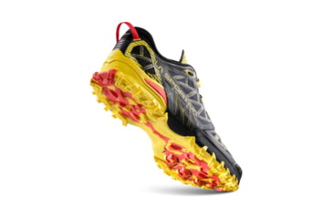 Image of La Sportiva Bushido III Road Running Shoes - Mens, Black/Yellow, 45, 56S-999100-45