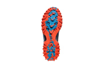 Image of La Sportiva Bushido III Road Running Shoes - Mens, Deep Sea/Cherry Tomato, 44.5, 56S-643322-44.5